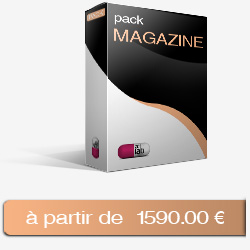 Création site internet pack MAGAZINE